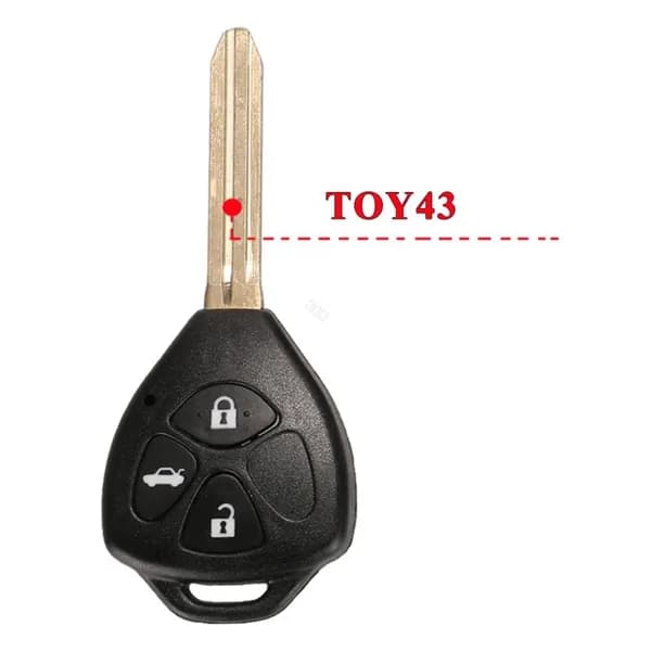 Ключ зажигания, арт.  для Toyota Camry Avalon Corolla Matrix RAV4 Venza Yaris заменяемый корпус
