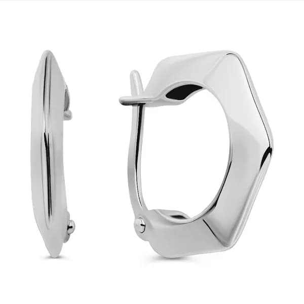 Серьги женские серебро 925 пробы 585GOLD
