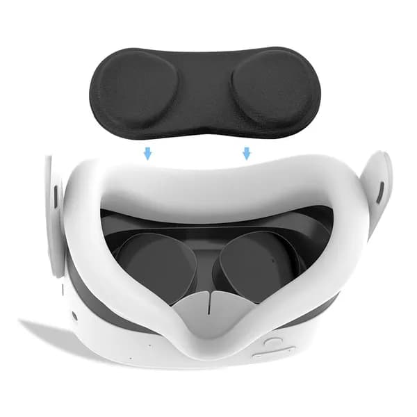 чехол против пыли для линз VR, мягкий, из пеноматериала, совместим с Meta Quest 3S/3/2 и Pico 4 Ultra