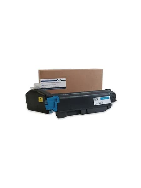 CopyRite TK-5140C Картридж лазерный голубой 5000 стр