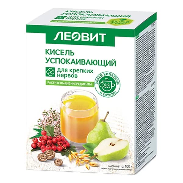 Кисель Леовит Успокаивающий 20 г х 5 шт