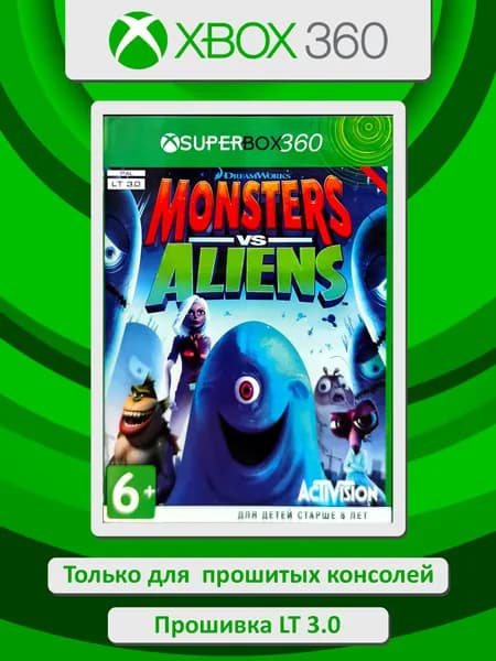 Monsters vs Aliens. Игра Xbox 360