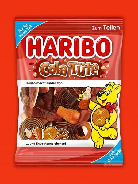 Мармелад HARIBO Cola Tute (Микс Колы) 175г Германия