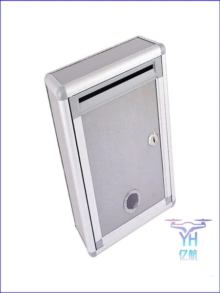 Почтовый ящик 1 секц. 280 мм x 210 мм x 95 мм, серый