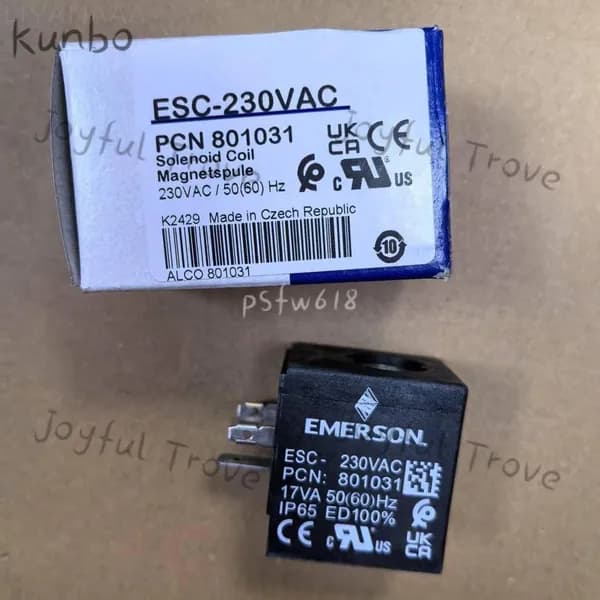Катушка электромагнитного клапана Emerson ESC 230VAC 801031
