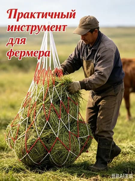 Стеллаж для сена длиной 120 см, используемый на конных, козьих и овцеводческих фермах, а также в животноводстве