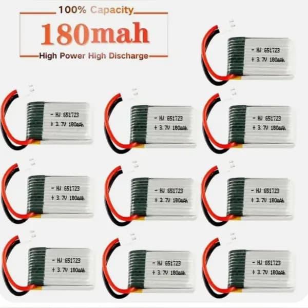 Аккумулятор литий -180mAh, полимерный (Li-po)