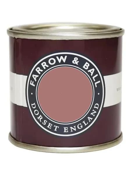 Краска для мебели и декора ультраматовая, меловая краска Farrow & Ball Estate Emulsion цвет W93 Crimson Red, 100 мл