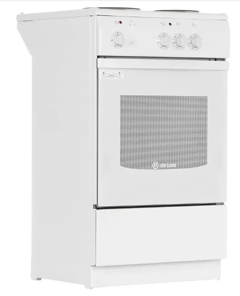 Плита De Luxe 5003.17э белый