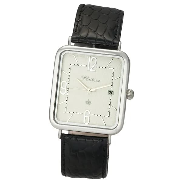 Мужские серебряные часы Platinor Атлант, арт. 54600.210