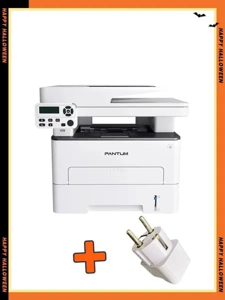 Pantum МФУ Лазерное Pantum M7100DN, ч/б, A4, белый, Автоматическая двусторонняя печать, USB кабель в комплекте, белый