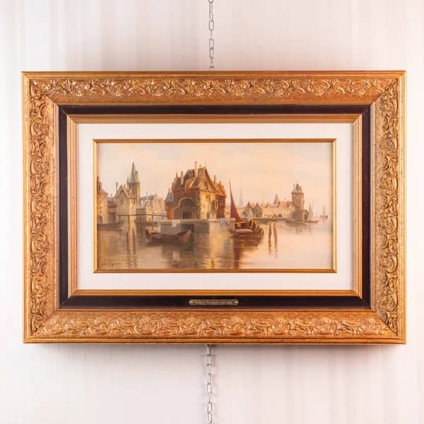 Картина Голландский порт