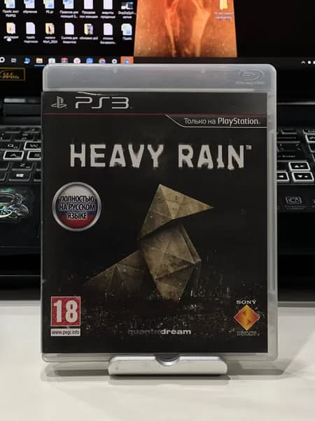 Видеоигра Heavy Rain. Издание на диске. Русский язык на ps3.