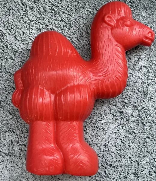 Винтажная коллекционная игрушка СССР - Верблюд (пластик)