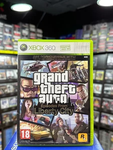 Игра GTA IV Episodes (Xbox 360) (Box)