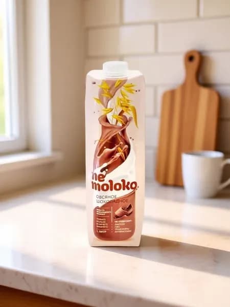Напиток, Nemoloko, овсяное шоколадное, лайт, 1 л