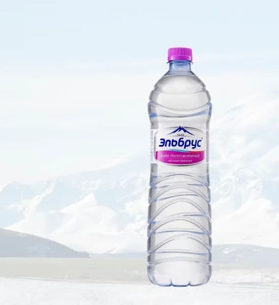 Вода минеральная Эльбрус негазированная, ПЭТ (1,5л*6шт)