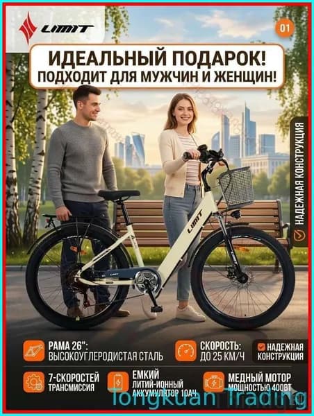 Электровелосипед 2025, 250 Вт