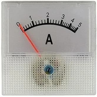 Амперметр 5А (DC), (40х40)