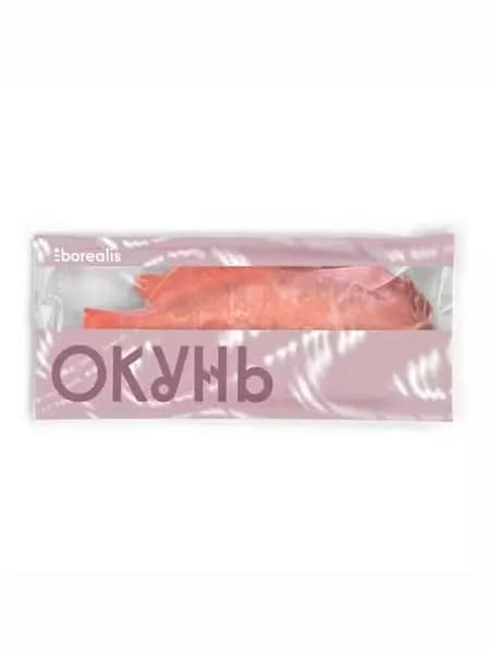 Окунь Borealis свежемороженый без головы тушка 650 г