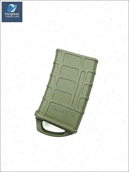 Быстросъёмный магазинный карман M4/M16 под 5.56, зелёный, полимер, 70 г, 12.8x6.5x2.5 см