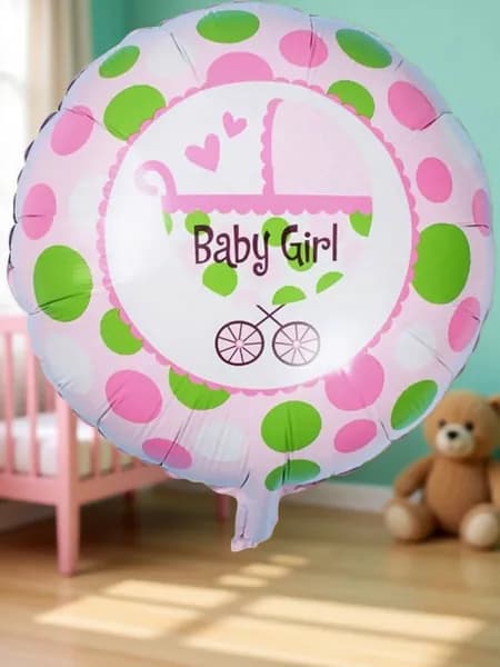 Шар воздушный Baby girl
