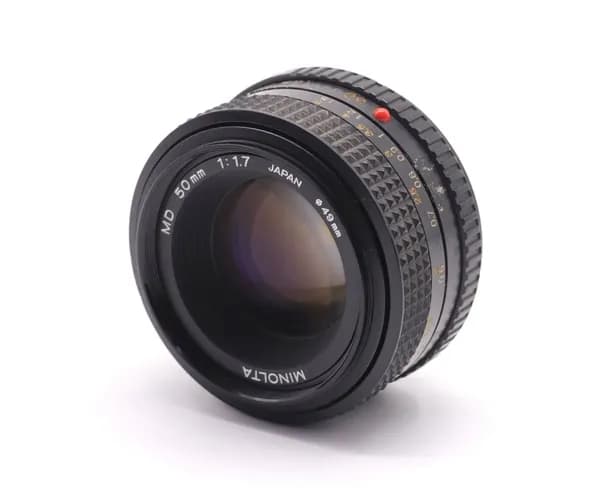 Объектив светосильный Minolta MD 50mm f/1.7