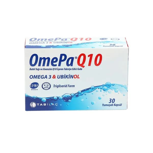 OmePa-Q10 Омега-3 Убихинол 30 капсул
