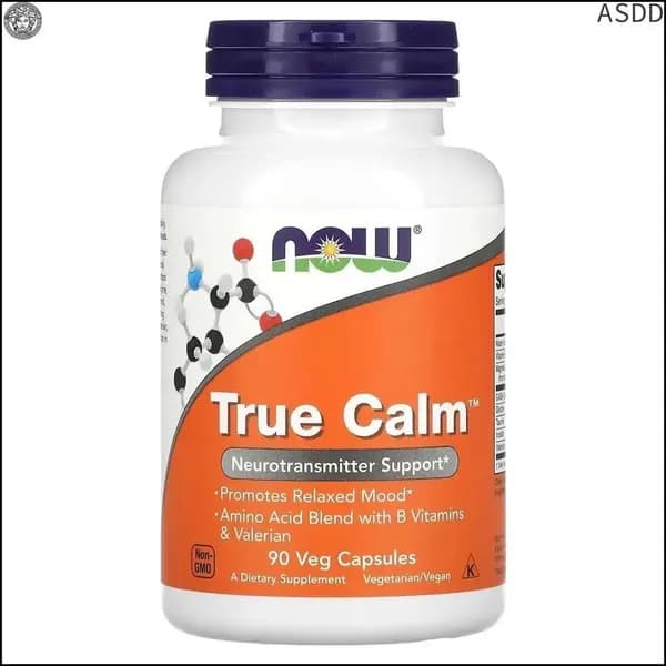 NOW Foods, True Calm, 90 растительных капсул ASDD