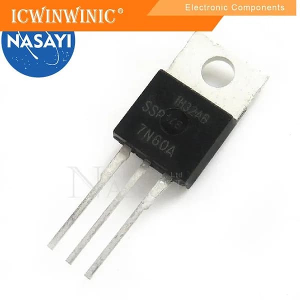 5шт SSP7N60A SSP7N60 TO-220 наличный товар