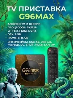 ТВ приставка G96max для цифрового телевидения