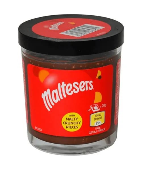 Шоколадная паста Maltesers Teasers с кусочками печенья, 200 гр