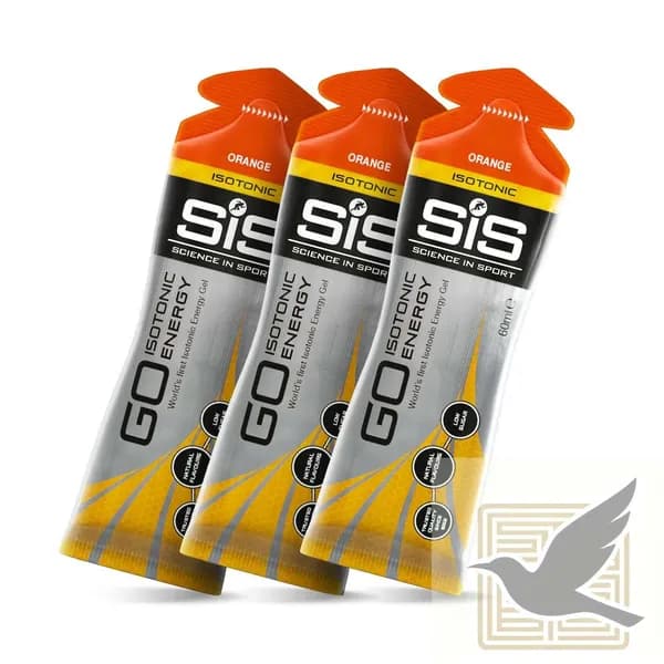 SiS, GO Isotonic Energy Gel, Гель изотонический углеводный, вкус Апельсин, 60мл, 3шт.