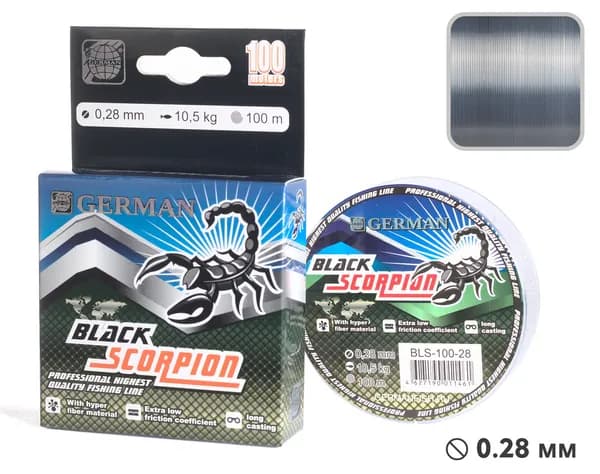 Леска Black Scorpion 0.28