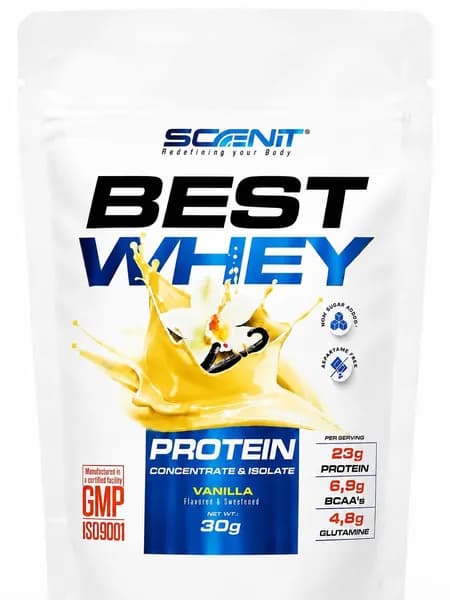 Протеин сывороточный Scenit Nutrition Протеин Best Whey 30гр - Вкус: Ваниль,одна порция