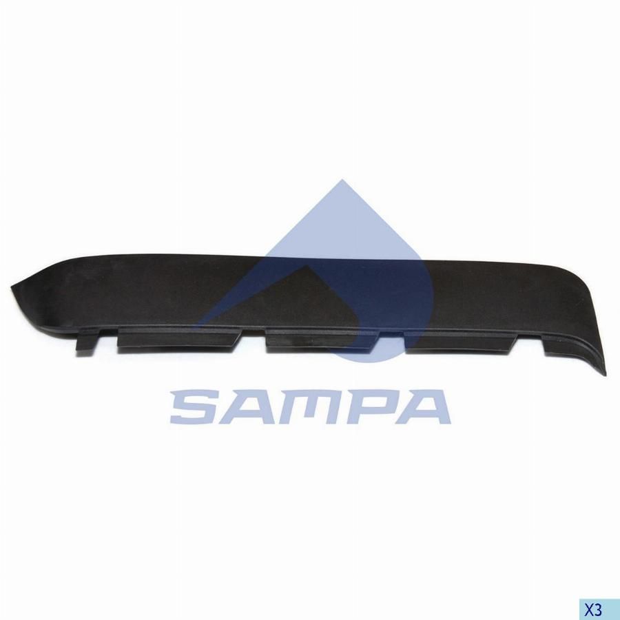Дефлектор кабины (накладка) левый Scania 4-Series (Sampa)