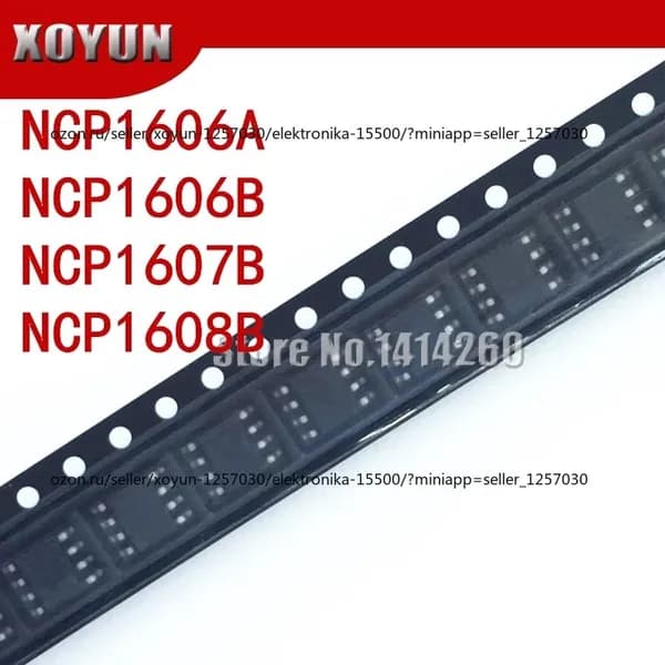 5шт /упак NCP1607B 1607B SOP-8