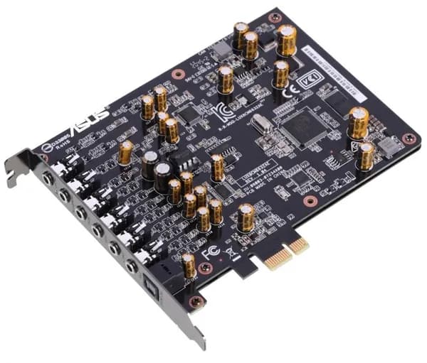 Звуковая карта Asus 7.1 Xonar AE внутренняя, разъём PCI-E x1, для современных компьютеров, ОГРОМНАЯ разница со встроенной!
