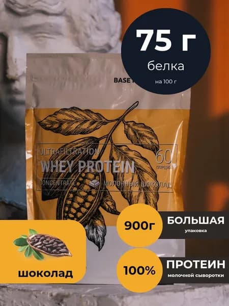 Протеин сывороточный Шоколад 900 г