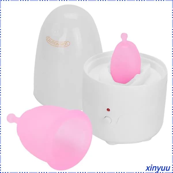 Менструальная чаша Стерилизатор + менструальная чаша pink S+S