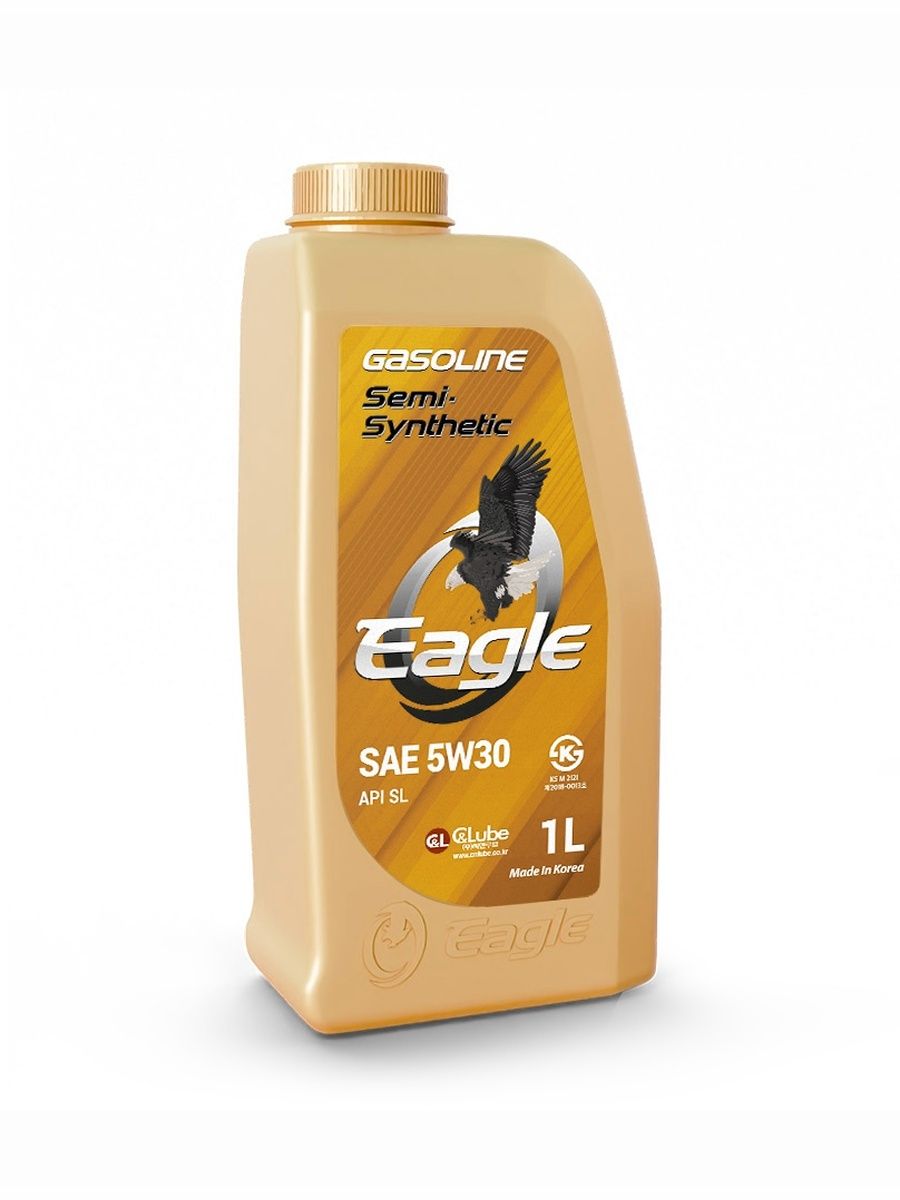 Eagle 5W-30 Масло моторное, Полусинтетическое, 1 л