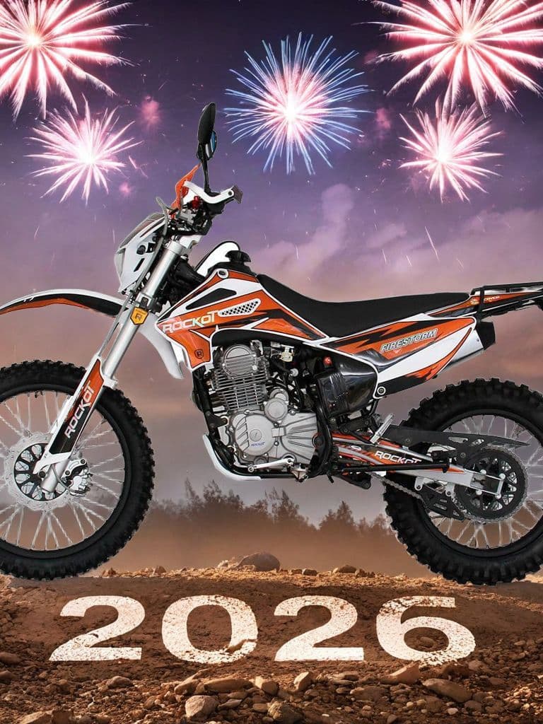 Мотоцикл эндуро ROCKOT RS250 Firestorm (250cc, 172FMM, 21/18, ЭПТС)