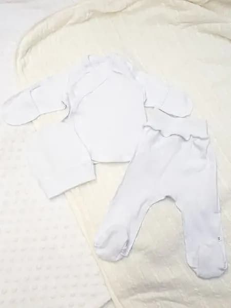 Комплект для новорождённых швы наружу
