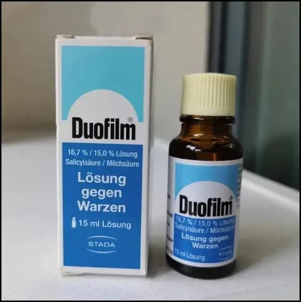 Duofilm Бережное и эффективное средство от бородавок, 15мл, Германия