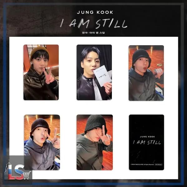 Карточки BTS Коллекционная карточка БТС JK I AM STILL Jungkook Коллекционная карточка 5.4*8.6cm