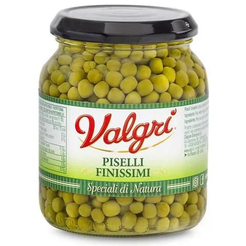 Valgri Горошек зеленый молодой консервированный 350г