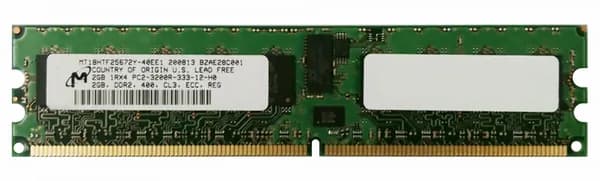 Micron Оперативная память DDR2, 400 МГц, 1 x (MT18HTF25672Y-40EE1)