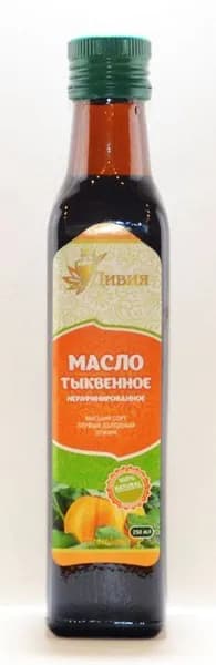 Масло Тыквенное Дивия 100% 250 мл
