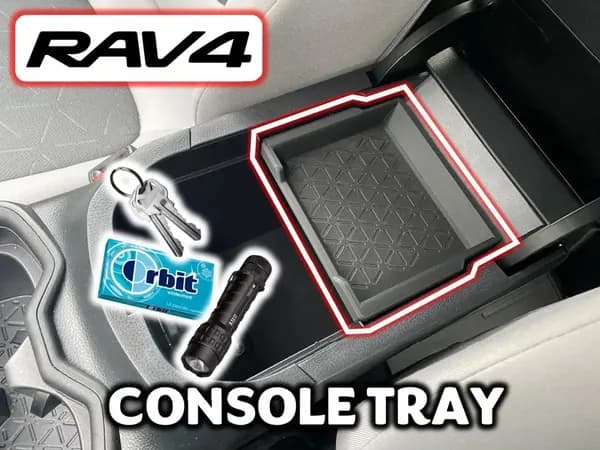 Полочка в центральный подлокотник Toyota Rav4 2019-2025г.в.