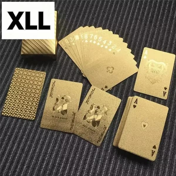 Карты Неоновые Игральные 54 Шт, / Подарочные Для Покера, Карточных Игр,водонепроница
